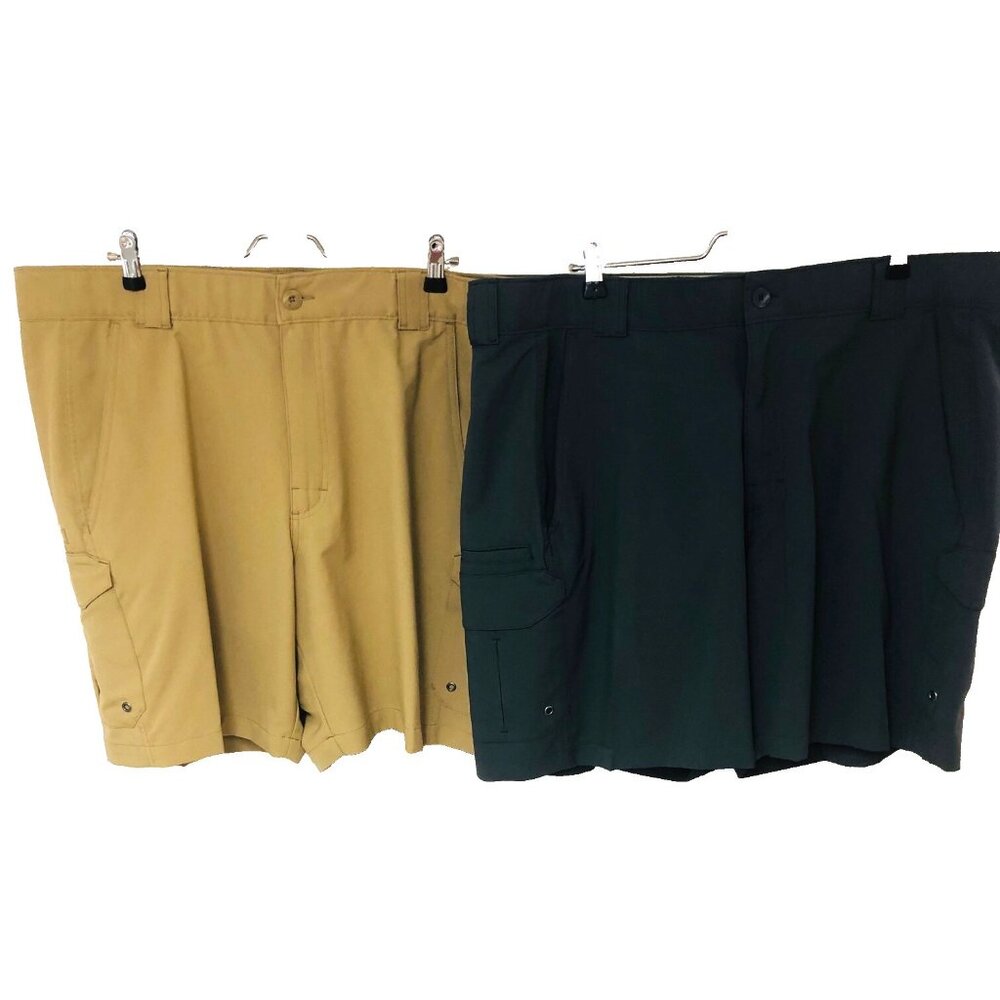 Lot of 2B Bimini Bay Cargo Shorts Mens 44 Performance NWOT Fishing Boating Beach